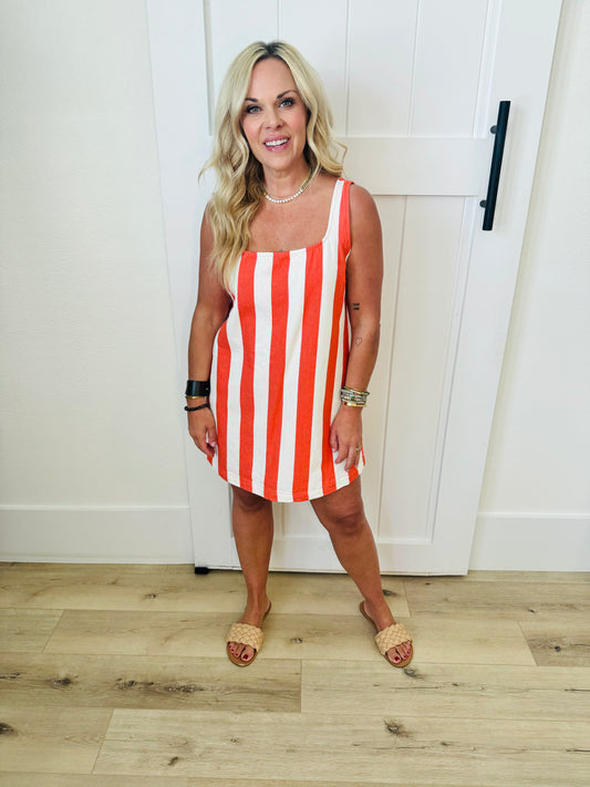 Seaside Stripe Dress