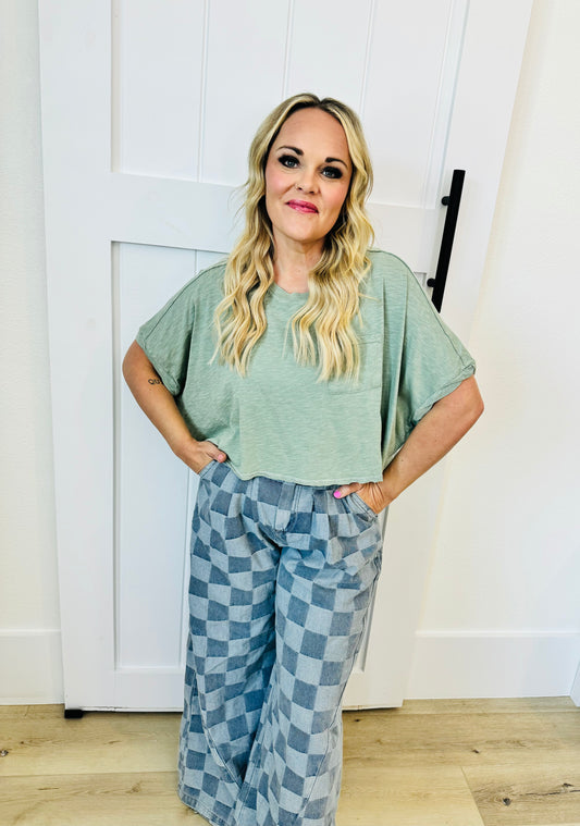 Effortless Crop Tee