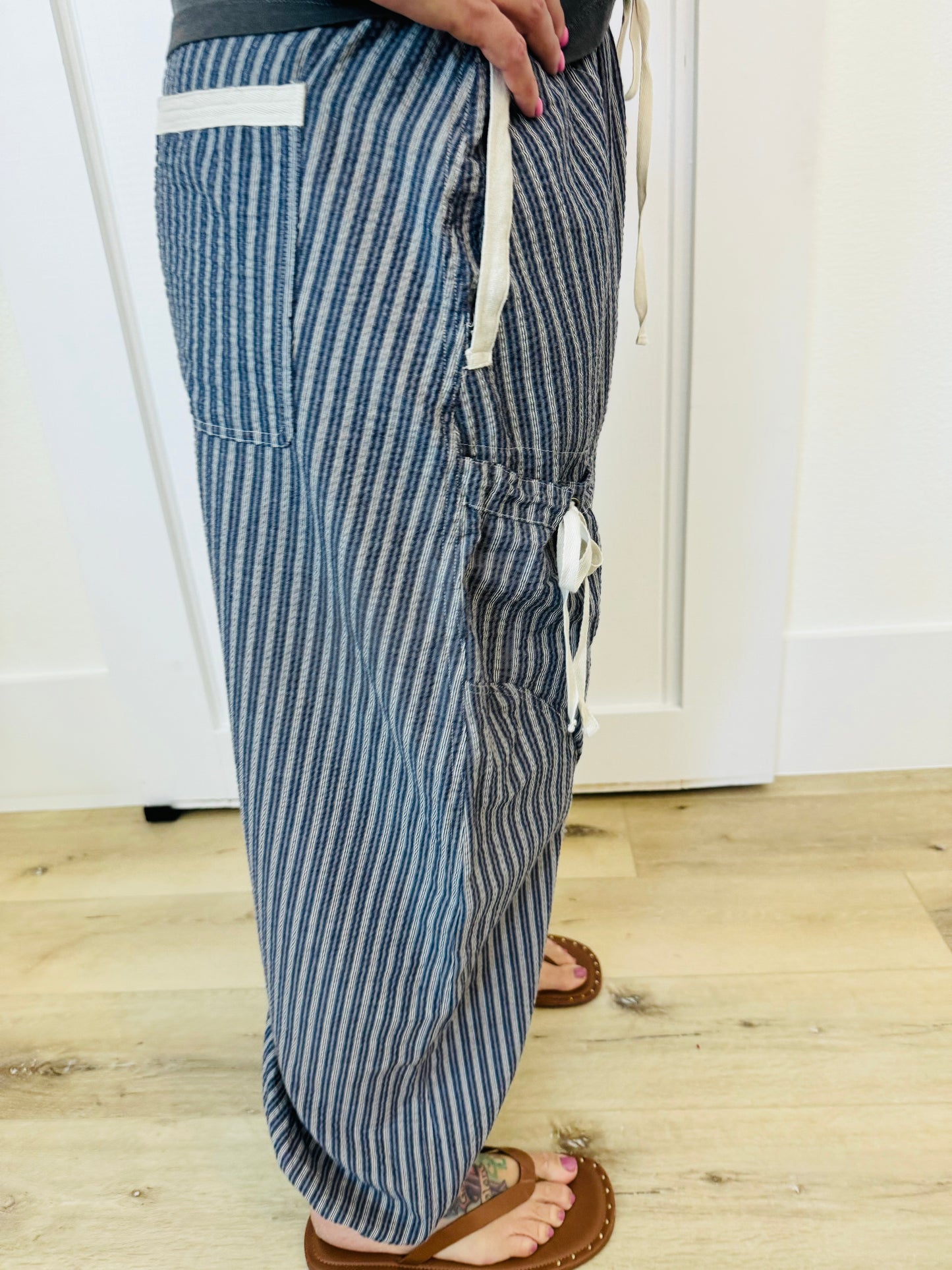 Urban Ease Striped Pants