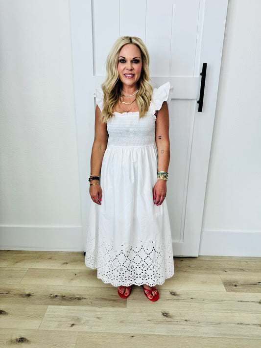 The Eden Eyelet Midi
