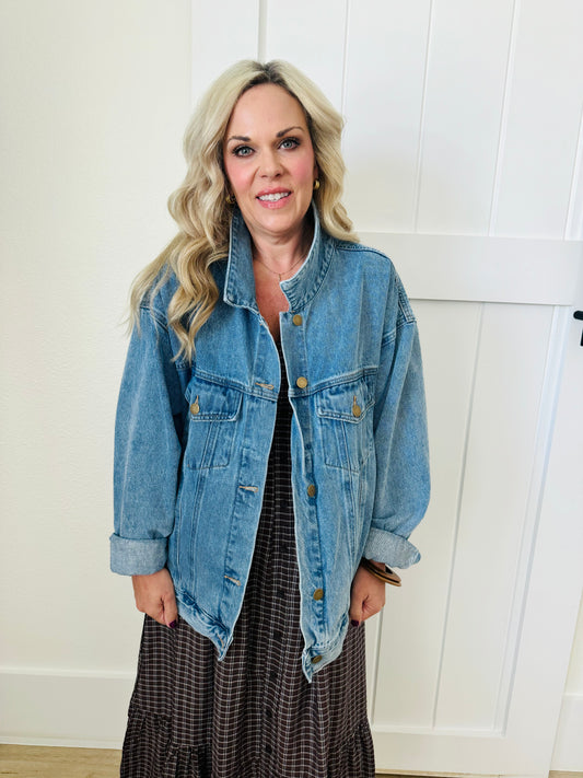 Oversized Jean Jacket