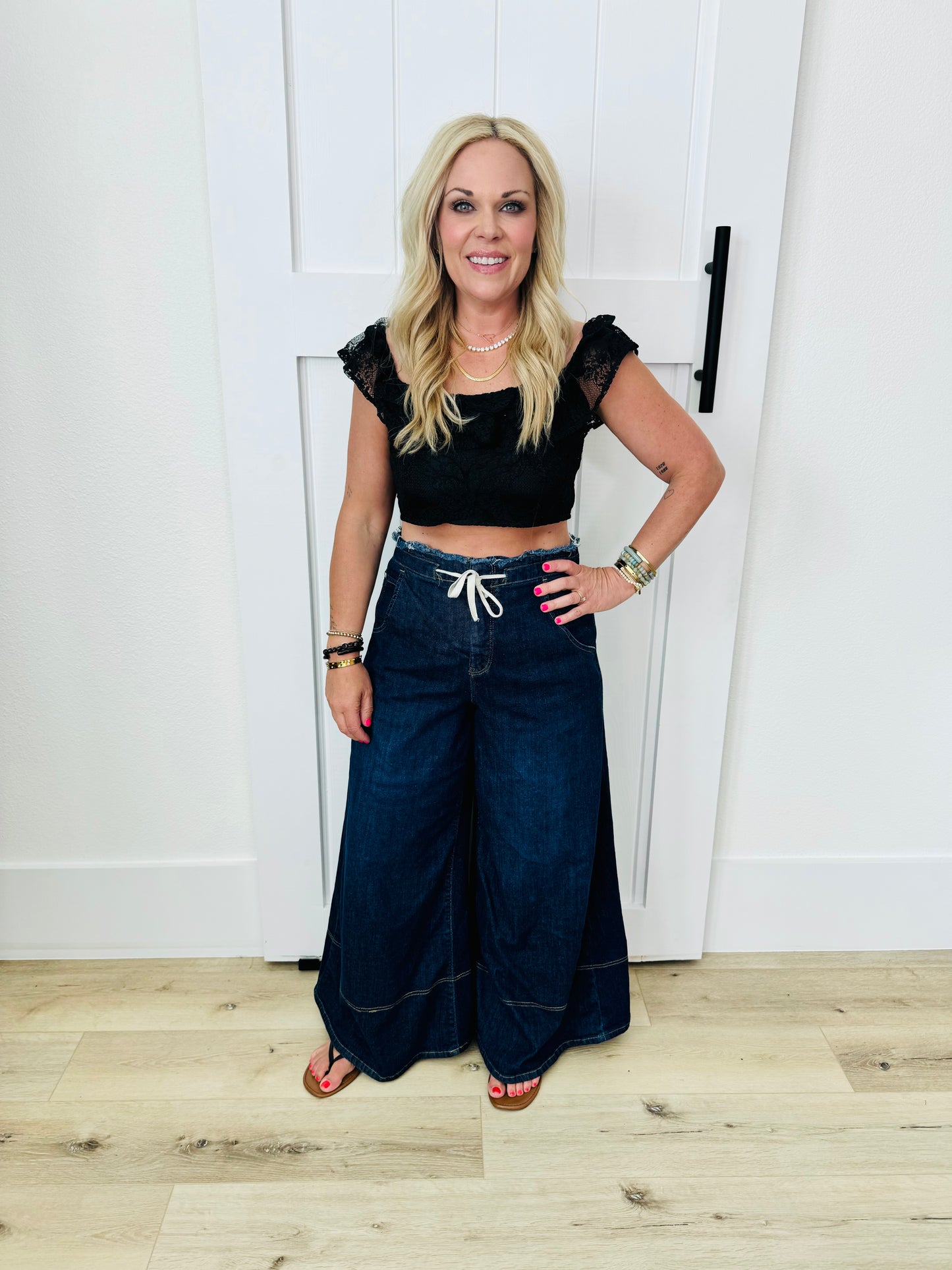 Ruffle Crop Top