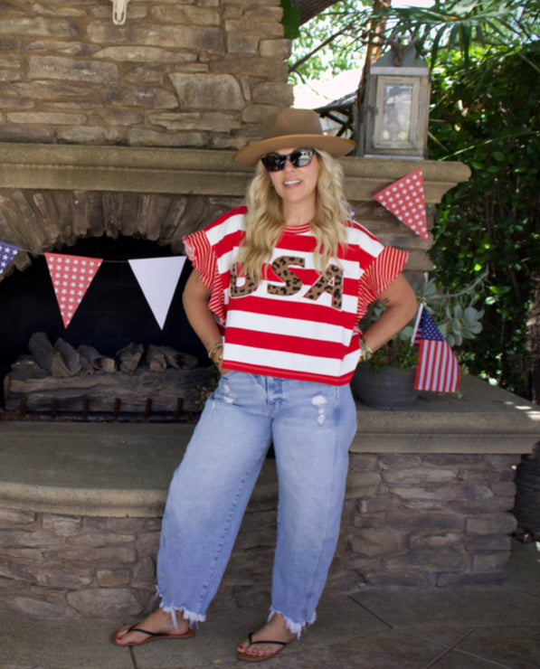 Wild & Free USA Top