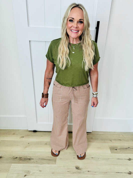 Willow Gingham Trousers
