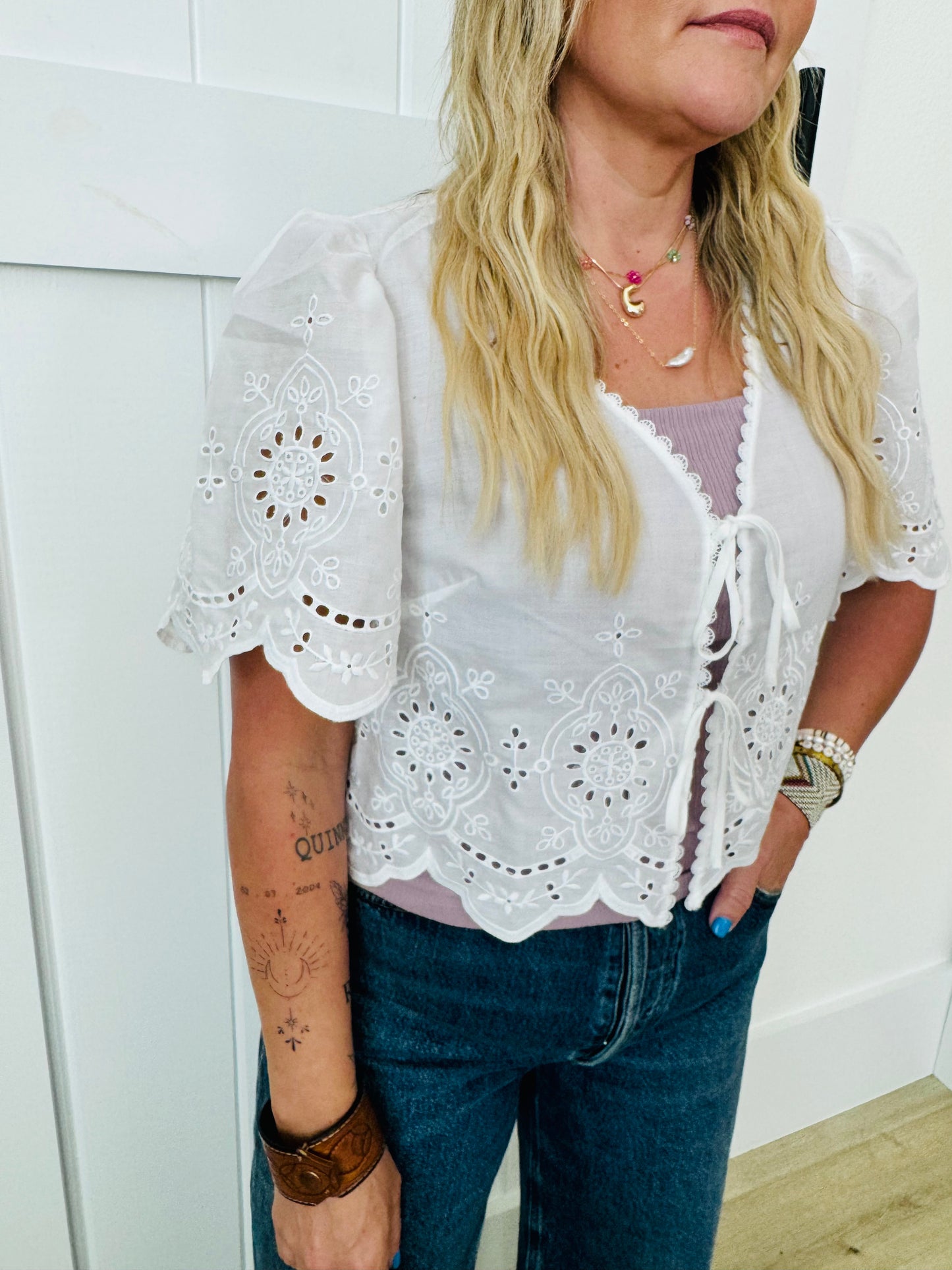 Luna Tie Top