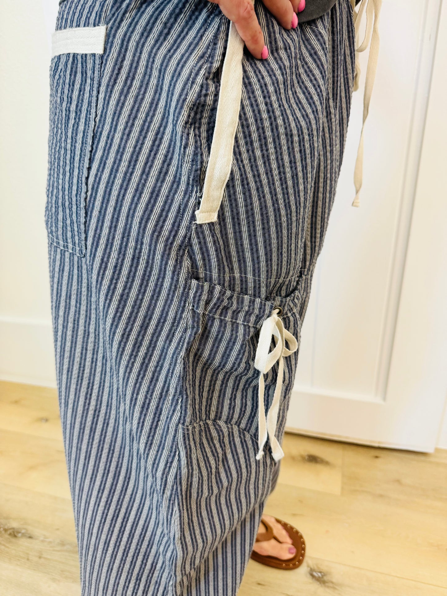 Urban Ease Striped Pants