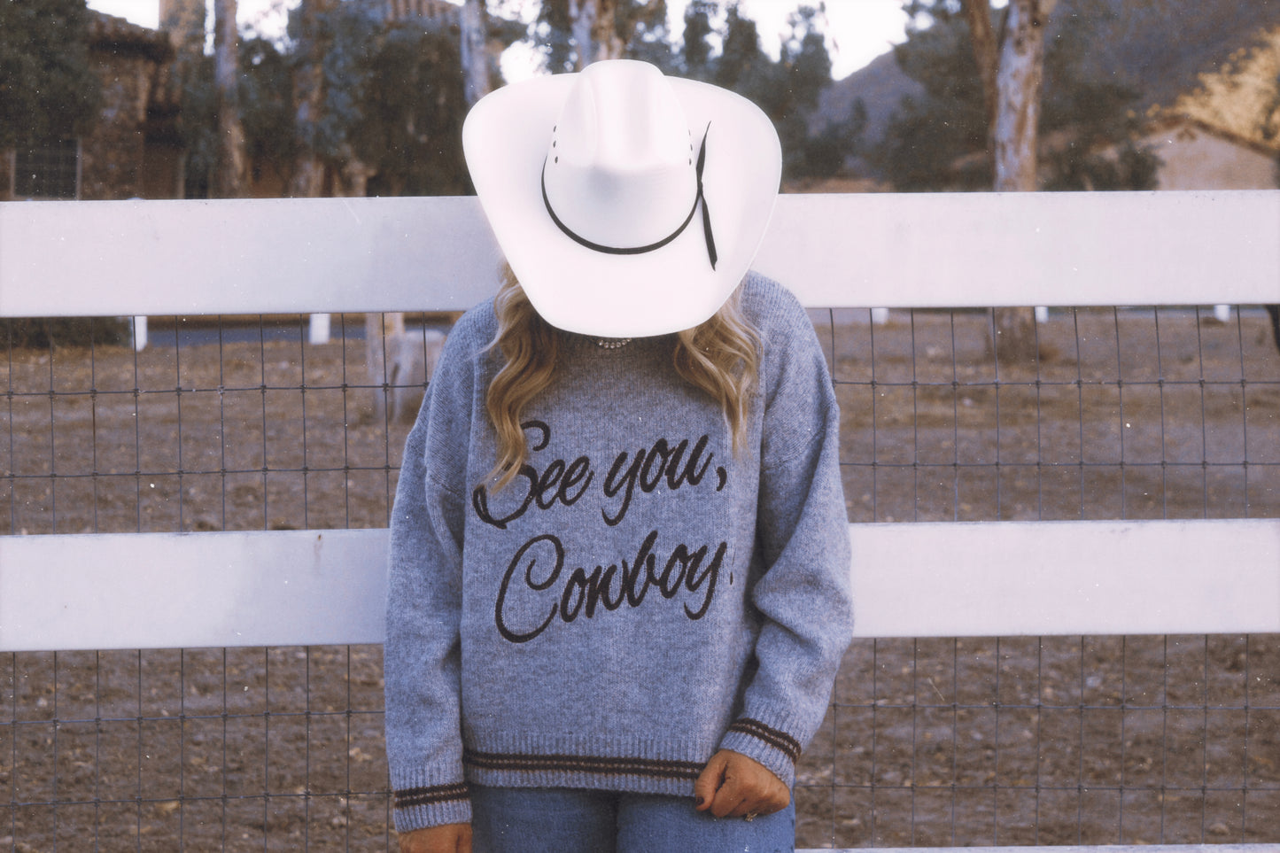 See You Cowboy Sweater
