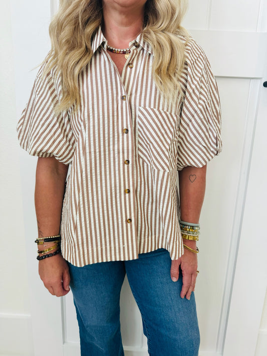 The Sutton Striped Top